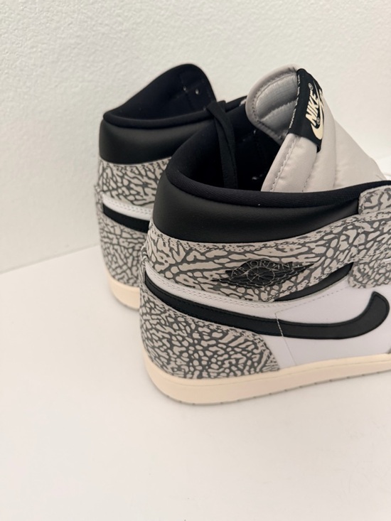 Nike Air Jordan 1 Retro High OG Elephant Print DZ5485-052 Size 18 Black White main image 7